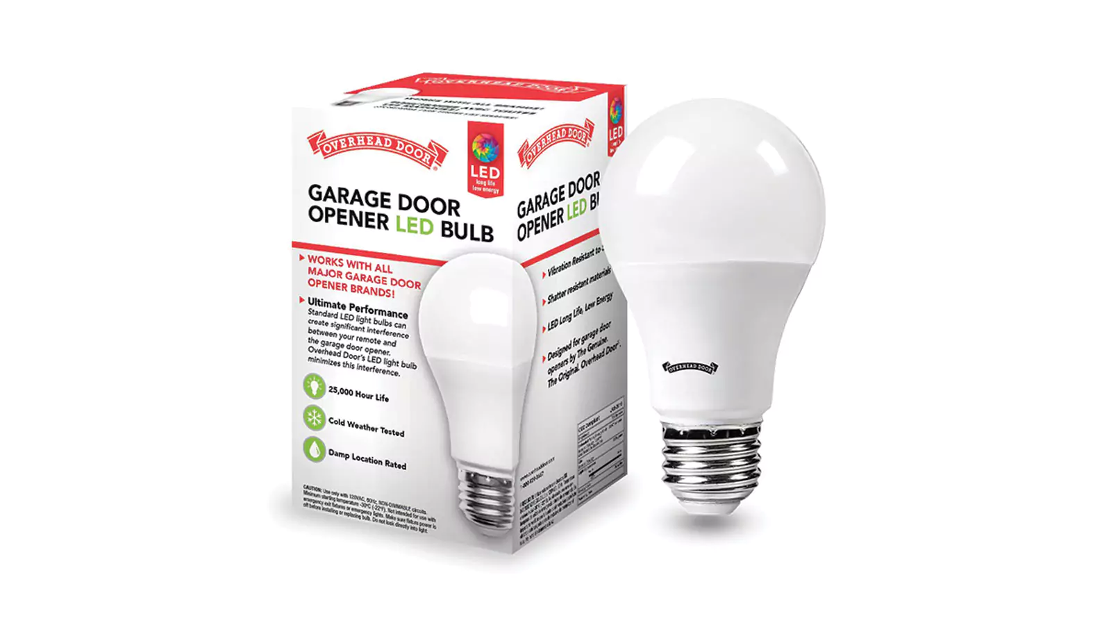 Overhead Door Company™ Garage Door Opener LED Light Bulb